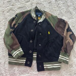 Polo Ralph Lauren camo bomber jacket